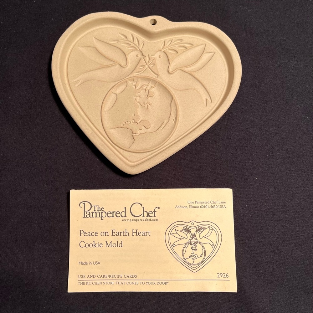 Cookie Mold - 2002 Peace On Earth